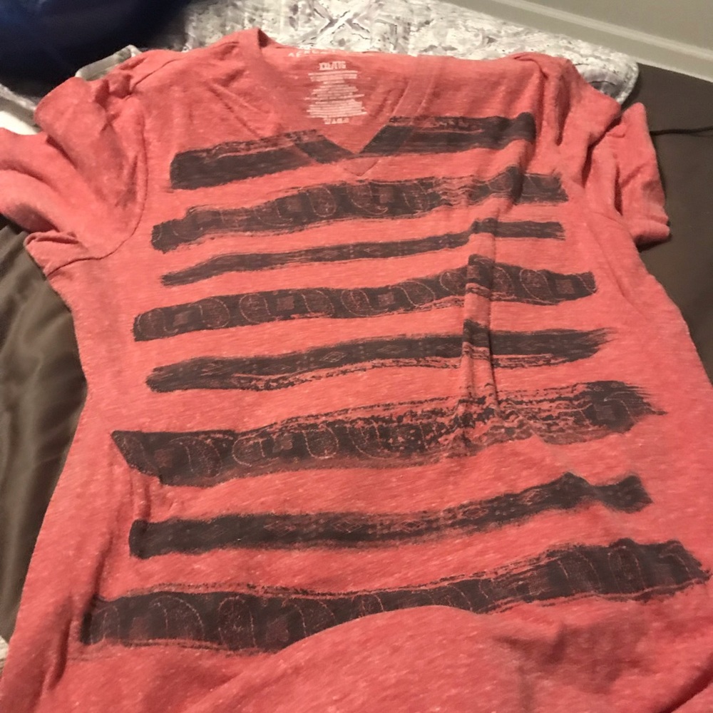 Aeropastale red striped T-shirt